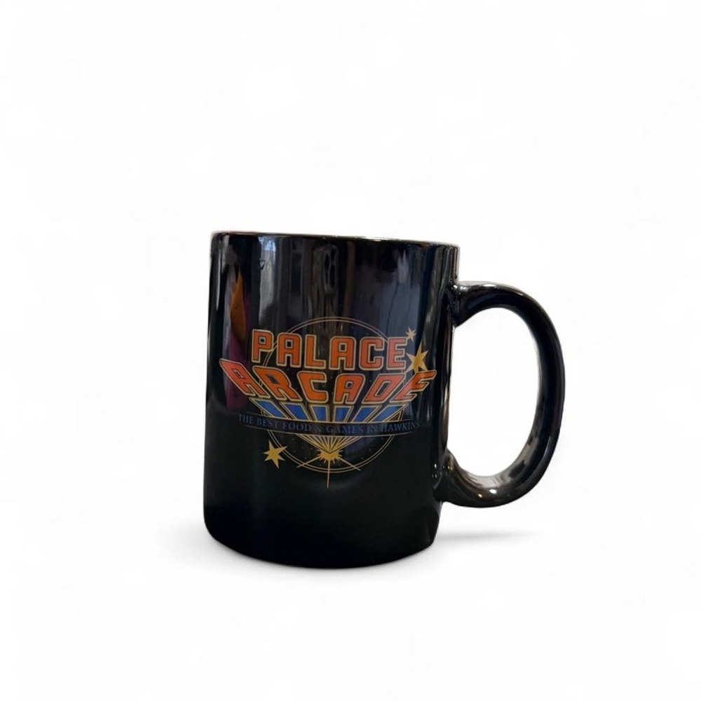 Loungefly Stranger Things Palace Arcade Black Coffee Mug